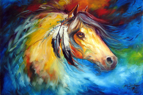 Blue Thunder War Pony