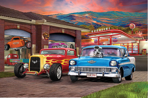 Hot Rod Sunset