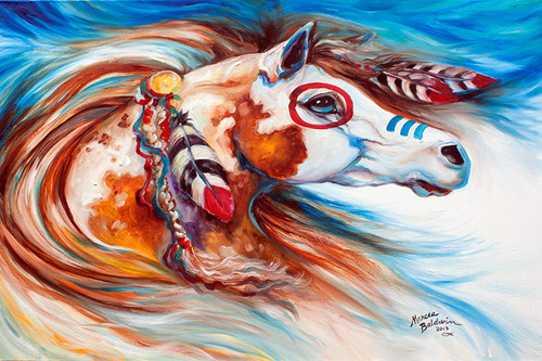 Wind Of Thunder Indian War Horse