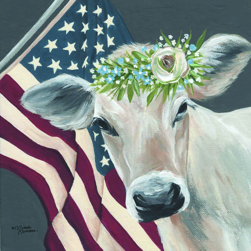 Patriotic Cow