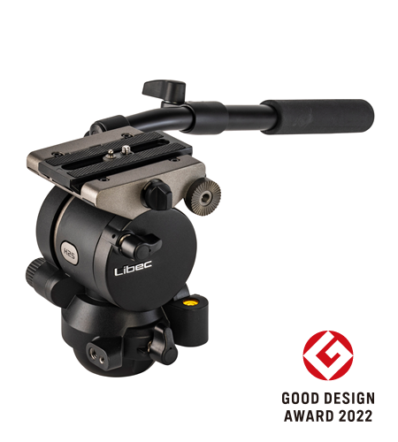 Libec HS-250MQ 腳架套裝｜5kg 鋁合金中撐攝錄腳架