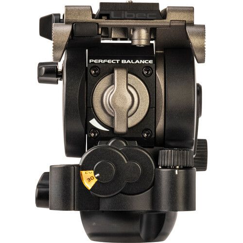 Libec Libec H35 75mm Ball and Flat Base Video Head with Pan Handle (17.6 lb Payload)