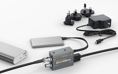 Blackmagic Design Micro Converter SDI to HDMI 3G wPSU｜視訊轉換器