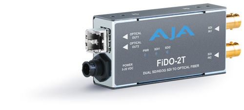 FiDO Dual-Channel 3G-SDI to LC Fiber Mini Converter