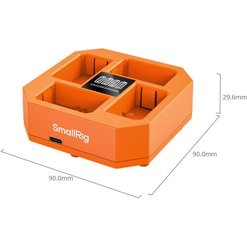 SmallRig 4839 NP-FZ100｜4-Way L-Mount 電池充電器