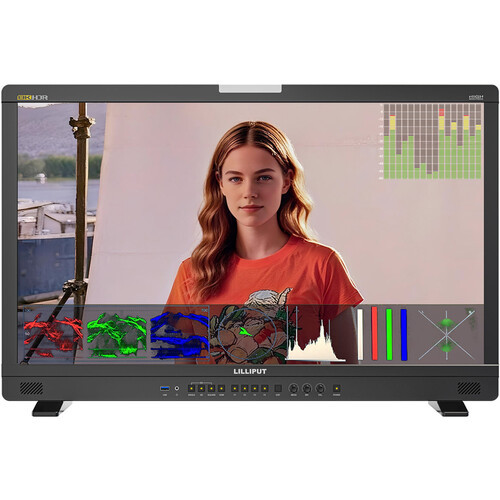 lilliput UQ31 31.5" High-Bright Studio Production Monitor with 8K I/O (V-Mount)