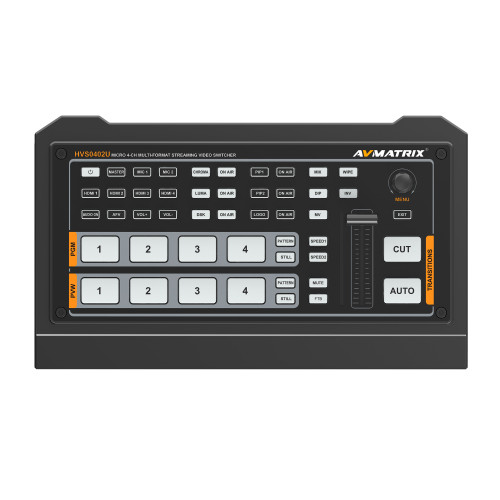 AVMATRIX HVS0402U 4x2 HDMI/SDI 通用視頻切換器