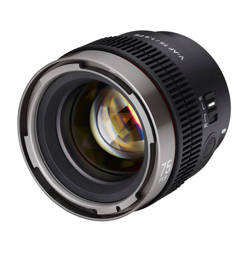 Samyang Cine V-AF 75mm T1.9 FE｜自動對焦電影鏡頭
