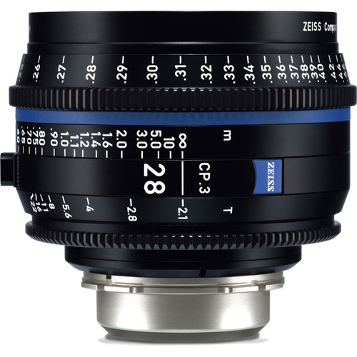 ZEISS CP.3 28mm T2.1｜電影定焦鏡頭