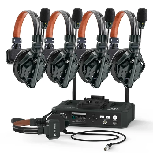 Hollyland Solidcom C1 Pro-Hub 4S 連 Hub 四耳機套裝｜無線對講系統