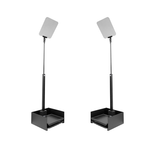 Prompter People StagePro AutoStepper V2 17"｜自動升降演講提詞器（一對）