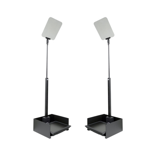 Prompter People StagePro AutoStepper V2 19"｜自動升降演講提詞器（一對）