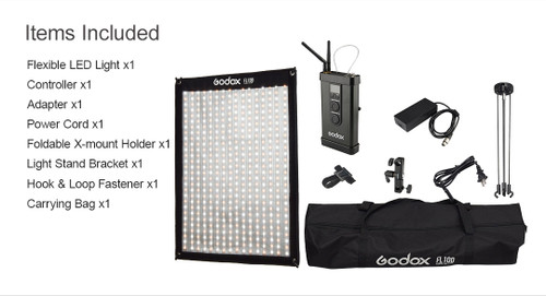 Godox FL100 柔性捲布燈｜40×60cm 雙色溫 LED