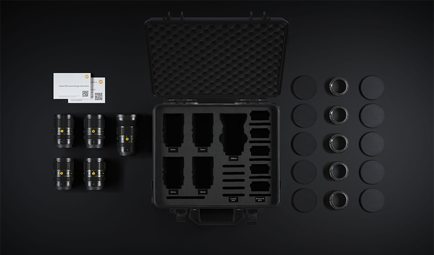 Cooke SP3 5 鏡頭套裝 (25/32/50/75/100mm)｜全片幅電影定焦鏡頭