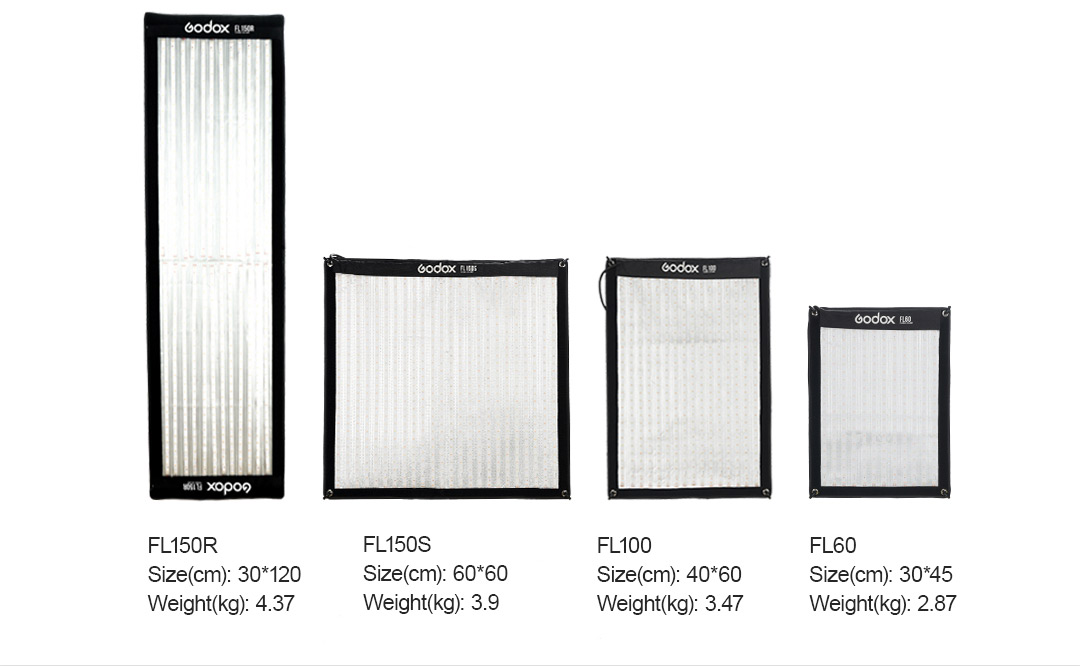 Godox FL150R 長條形捲布燈｜30×120cm 雙色溫 LED