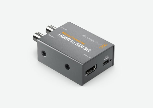 Blackmagic Design Micro Converter HDMI to SDI 3G wPSU｜視訊轉換器