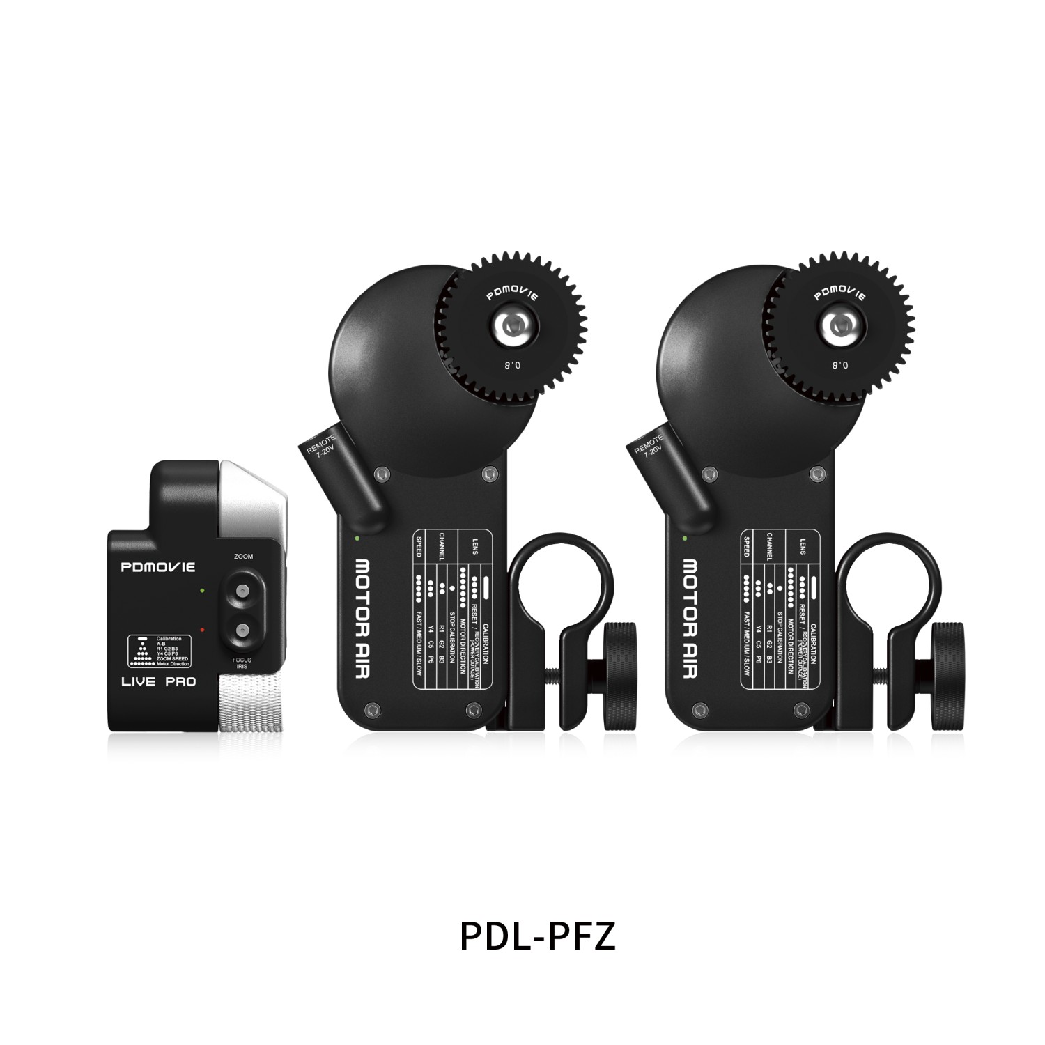 PDMovie Live Pro PDL-PFZ 雙通道套裝｜有線鏡頭控制系統
