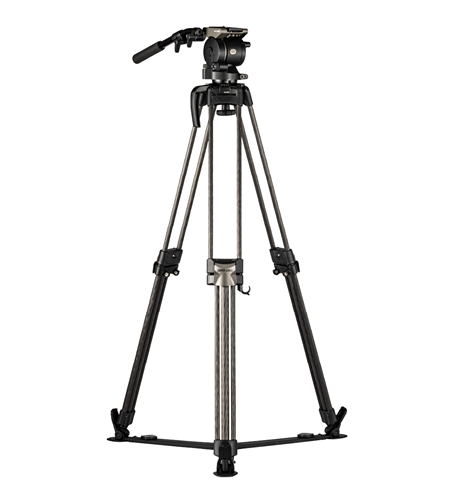 Libec HS-250QC 腳架套裝｜5kg 碳纖維地撐攝錄腳架