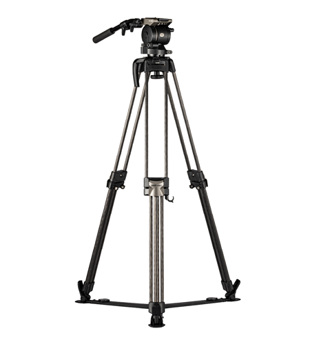 Libec HS-350QC 腳架套裝｜8kg 碳纖維地撐攝錄腳架