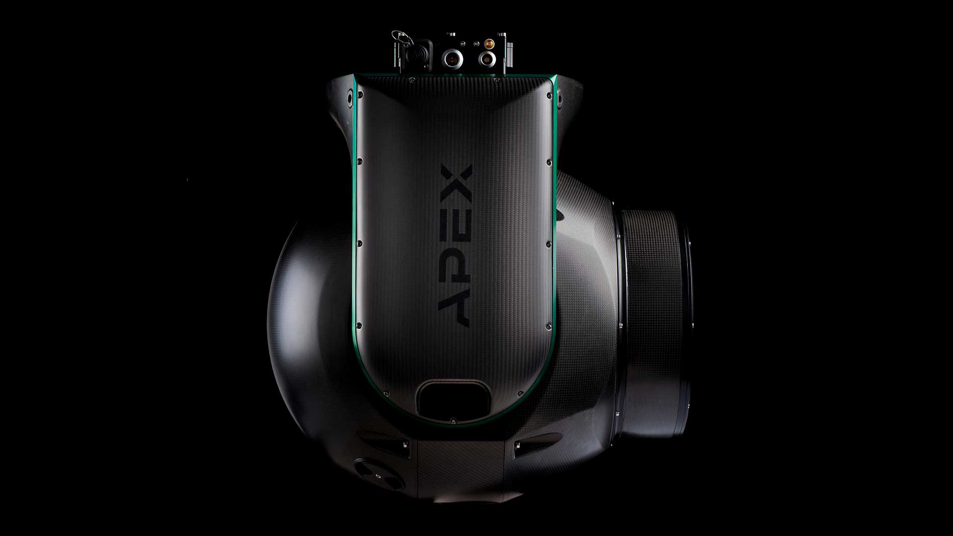 AX18 system with green trim and carbon-fibre construction
