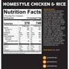 Peak Refuel Premium Freeze-Dried Homestyle Chicken & Rice Meal