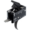 TriggerTech FO FX-9 PCC Adaptable Two-Stage Trigger: PVD Black Curved Lever