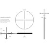 Tri-MOA Reticle
Proprietary Leupold® design
Based off the T-MOA® reticle
Provided hash marks in 1 MOA increments
Features 10 MOA of measurement in each direction
5 MOA hash is wider for quick reference
Open upper half of the reticle for observation and spotting
Not caliber specific
Rear (second) focal plane