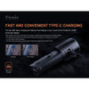 Fenix LR35R Rechargeable Flashlight - 10,000 Lumens