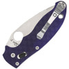 Spyderco Manix 2 Dark Blue Knife - G-10, CPM S110V