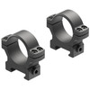 Leupold BackCountry Cross-Slot Rings: 30mm, Low, Matte Black