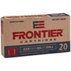 Hornady Frontier Cartridge Ammunition: 223 Rem, 68 gr, BTHP Match, 2960 fps, Model FR160