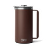 YETI Rambler French Press with Twist-To-Lock French Press Lid, 1.9 L / 64 oz: Wetlands Brown