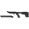 MDT HNT26 Chassis System: Remington 700 LA, Black Carbon Fiber, Standard Forend, Folding Buttstock