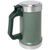 Stanley Classic Bottle Opener Beer Stein,  24oz | 0.7L : Hammertone Green