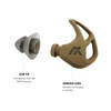 AXIL X20 Earplugs: Tan