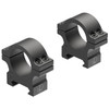 Leupold Open Range Cross-Slot Rings: 1", Low, Matte Black