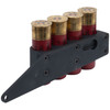 Mesa Tactical SureShell Side-Mount Carrier for Mossberg 500 / 590A1 / Mav 88: 12 Gauge, 4-Shells, Aluminum