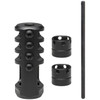 Browning Competition Recoil Hawg Muzzle Brake, Black, 30 Cal