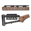 Ranger Point Precision Costa Henry Handguard Pistol Grip Stock Set: Root Beer
