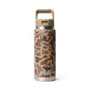 YETI Rambler Water Bottle w/ Colour-Matched Straw Cap, 769 mL / 26 oz: Wetlands Camo