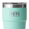 YETI Rambler Stackable Cup w/ Magslider Lid, 591 mL / 20 oz: Black Stone