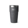YETI Rambler Stackable Cup w/ Magslider Lid, 591 mL / 20 oz: Black Stone