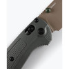 Benchmade 15536TN-02 Taggedout Knife: Deep Olive Grivory, Clip-Point