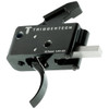 TriggerTech AR15 Competitive Two-Stage Trigger: PVD Black Curved Lever