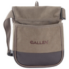 Allen Shotgun Shell Pouch w/ Belt, Soft Canvas & Leather: Olive Drab