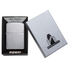 Zippo Windproof Lighter: 1941 Replica Brush Chrome