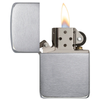 Zippo Windproof Lighter: 1941 Replica Brush Chrome