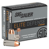 Sig Sauer Elite Defense V-Crown Ammunition: 45 Auto, 230 gr, JHP, 830 fps, Model E45AP2-20