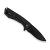 Buck Knives 713 Ruckus Knife: 3.5", D2 Drop-Point Blade, Black Aluminum Handle, Model 0713CPS-C