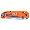 Ganzo Knife Firebird F753M1 Folding Knife, Orange: Drop Point, Plain Edge Blade, Model F753M1-OR